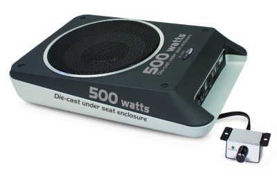 Foto van Basscube with amplifier under seat 500w universeel via winparts