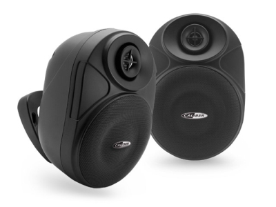 2-weg versterkte boxed outdoor speakerset met bluetooth® draadloze technologie universeel  winparts
