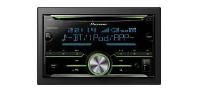 Pioneer fh-x730bt autoradio dubbel din cd/bluetooth/usb/aux universeel  winparts