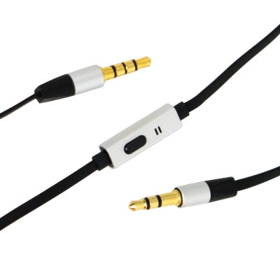 Foto van Aux to aux stereo kabel met microfoon universeel via winparts