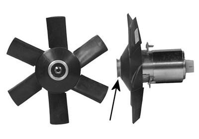 Foto van Koelventilator links :benzine , 1,6 d met airco audi 80 (89, 89q, 8a, b3) via winparts