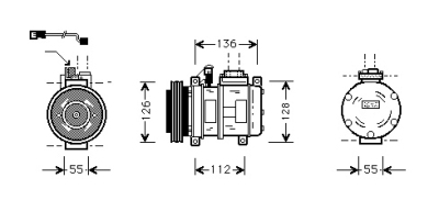 Expansie ventiel 318 bmw 3 (e36)  winparts