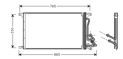 Airco condensor ford transit bus (e_ _)  winparts