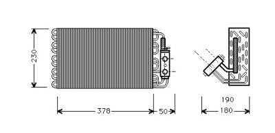 Airco verdamper voor mercedes-benz s-klasse (w140)  winparts