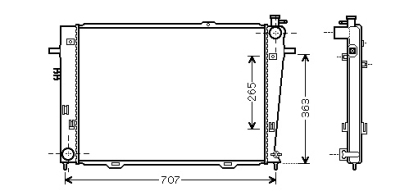 Foto van Radiateur diesel 2.0 crdi kia sportage (je_, km_) via winparts