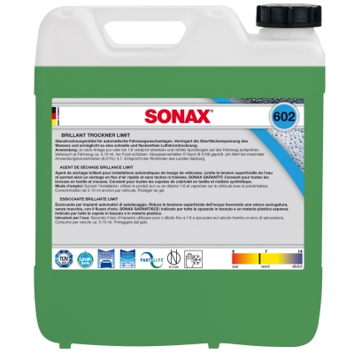 Sonax 602.600 limit briljant droger 10l universeel  winparts