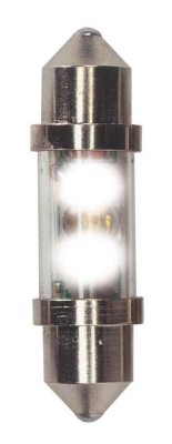Festoon superbright led lamp 12v 10x36mm wit (stable), per stuk universeel  winparts