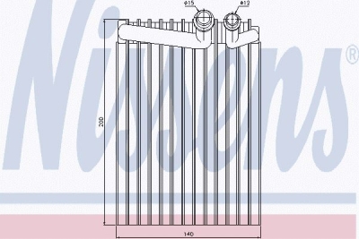 Verdamper, airconditioning mercedes-benz vito / mixto bestelwagen (w639)  winparts