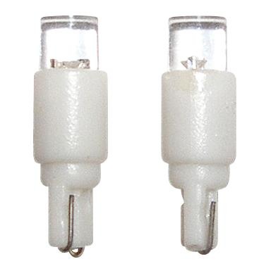 Foto van T-5 led instrument lampen 12v wit, set á 2 stuks universeel via winparts