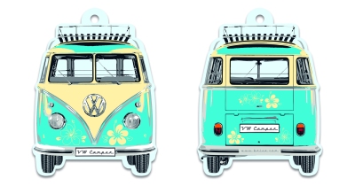 Vw t1 bus luchtverfrisser - pi n a colada, turkoois universeel  winparts