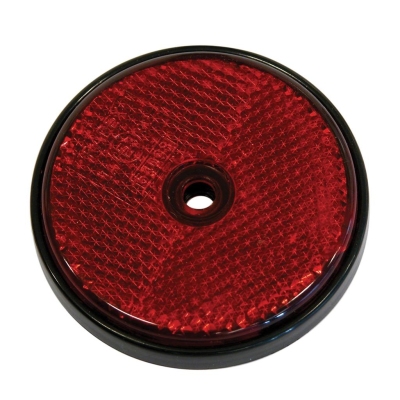 Reflector rond 70mm rood universeel  winparts