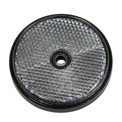Reflector rond 70mm wit universeel  winparts