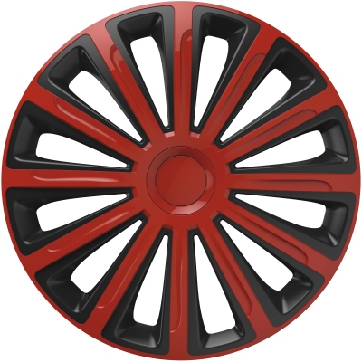 4-delige wieldoppenset trend red&black 14 inch universeel  winparts