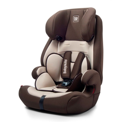 Foto van Babyauto kinderstoel ziti bruin/beige 9 - 36 kg / 9 maand - 12 jaar universeel via winparts