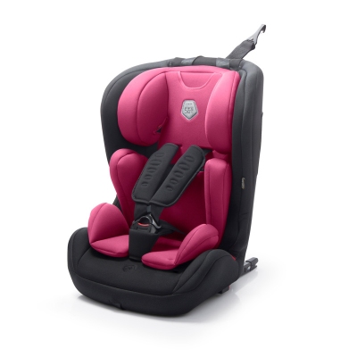Babyauto kinderstoel quadro t fix (iso-fix) roze/zwart, 9 - 36 kg / 9 maand - 12 jaar universeel  winparts