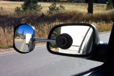 Foto van Defa easy spiegel rond (bijrijderszijde) universeel via winparts
