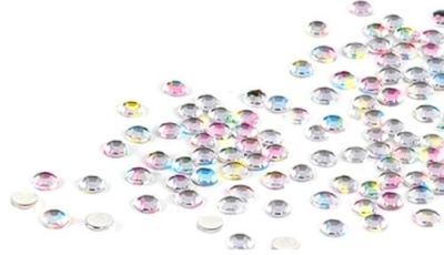 Foto van Simoni racing sparkling diamonds - transparant - 5mm -set á 50 stuks universeel via winparts