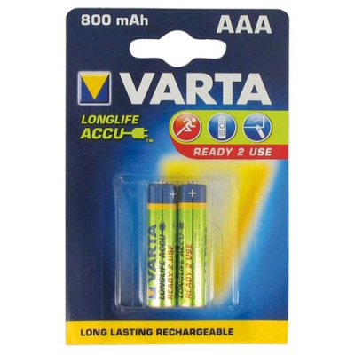 Foto van Varta aaa oplaadbaar batterij universeel via winparts