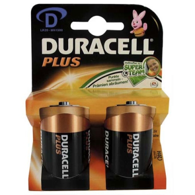 Foto van Duracell lr20 staafbatterij universeel via winparts