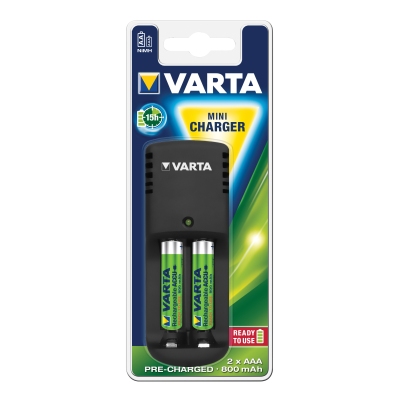 Foto van Varta batterijoplader 800mah incl 2xaaa universeel via winparts