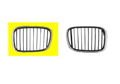 Grill rechts tot 9/'00 (volledig chroom) bmw 5 (e39)  winparts