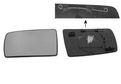 Foto van Spiegelglas rechts asferisch mercedes-benz s-klasse (w140) via winparts