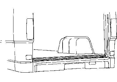 Plaatwerkdeel .l207d 77-.laaddeurdorpel mercedes-benz t1 bestelwagen (601)  winparts