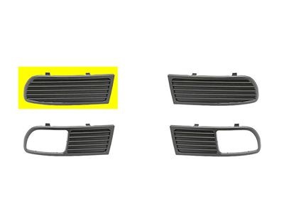 Foto van Bumpergrill onder rechts 7/96+ zonder mistlichtgat seat ibiza ii (6k1) via winparts