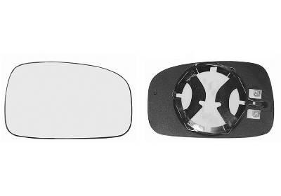 Spiegelglas rechts tot '97 verwarmd peugeot 306 hatchback (7a, 7c, n3, n5)  winparts
