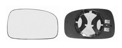 Spiegelglas rechts vanaf '97 verwarmd peugeot 306 hatchback (7a, 7c, n3, n5)  winparts