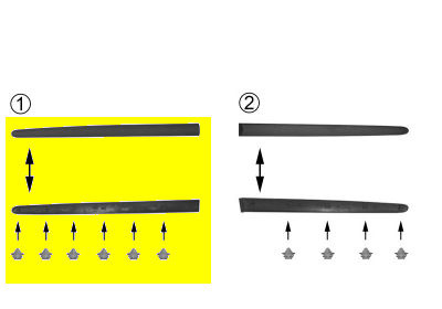 Deursierlijst rechts (4/5-deurs) zwart peugeot 206 hatchback (2a/c)  winparts