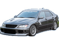 Foto van Chargespeed voorbumper lexus is/altezza sxe10 lexus is sportcross via winparts