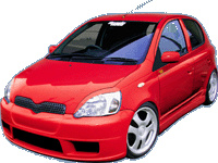 Chargespeed voorbumper toyota yaris ncp10 2003-2006 toyota yaris (scp1_, nlp1_, ncp1_)  winparts