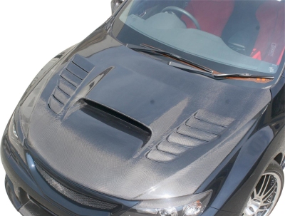 Chargespeed motorkap subaru impreza wrx sti 2008- + luchtinlaten (frp) subaru impreza hatchback (gr, gh, g3)  winparts