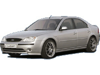 Carcept voorspoiler ford mondeo 2001- ford mondeo iii saloon (b4y)  winparts