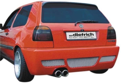 Dietrich achterbumper volkswagen golf iii 1991-1997 volkswagen golf iii cabriolet (1e7)  winparts