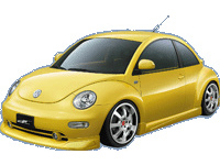 Voorspoiler volkswagen new beetle 1997-2001 'jp' volkswagen new beetle cabriolet (1y7)  winparts
