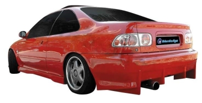 Foto van Ibherdesign achterbumper honda civic coupe 1992-1995 'komodo' honda civic v coupé (ej) via winparts