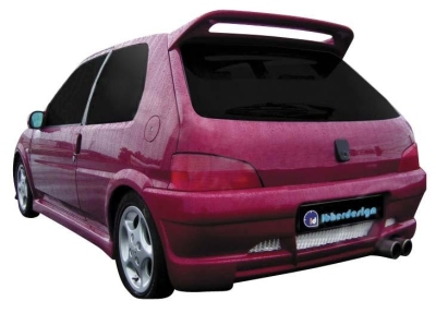 Ibherdesign achterbumper peugeot 106 mkii 1996- 'icon gt' peugeot 106 i (1a, 1c)  winparts