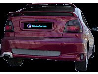 Foto van Ibherdesign achterbumper renault megane 5-deurs -2002 'tribute' incl. gaas renault megane i cabriolet (ea0/1_) via winparts