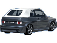 Ibherdesign achterbumper volkswagen golf i cabrio 1992- 'retrobution' volkswagen caddy i (14)  winparts