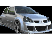 Ibherdesign sideskirts renault clio iii 2001- 'mohave wide' renault clio ii (bb0/1/2_, cb0/1/2_)  winparts