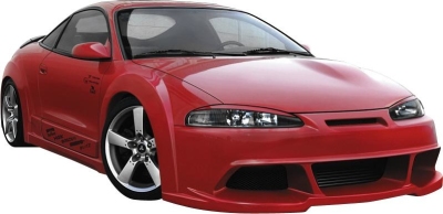 Foto van Ibherdesign voorbumper mitsubishi eclipse 1995-1997 'rebel' via winparts