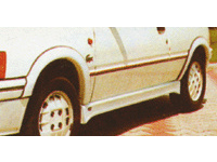 Lester sideskirts peugeot 205 5-deurs 1983- peugeot 205 i cabriolet (741b, 20d)  winparts