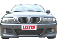Lester voorbumper bmw 3-serie e46 sedan/touring incl. mistlampen bmw 3 (e46)  winparts