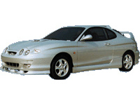 Lester voorspoiler 'dtm' hyundai coupe 1999-2001 hyundai coupe (rd)  winparts