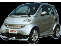 Lester voorspoiler mcc smart fortwo/cabrio 2002-2006 smart city-coupe (450)  winparts