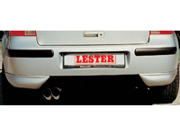 Foto van Lester achterbumperskirt volkswagen golf iv 3/5-deurs 1997-2003 volkswagen golf iv variant (1j5) via winparts
