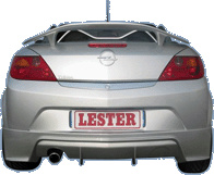 Foto van Lester achterbumperskirt opel tigra twintop 2004- opel tigra twintop via winparts