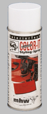 Mhw color-it kunststof spray - suzuka zwart - 1x400ml universeel  winparts